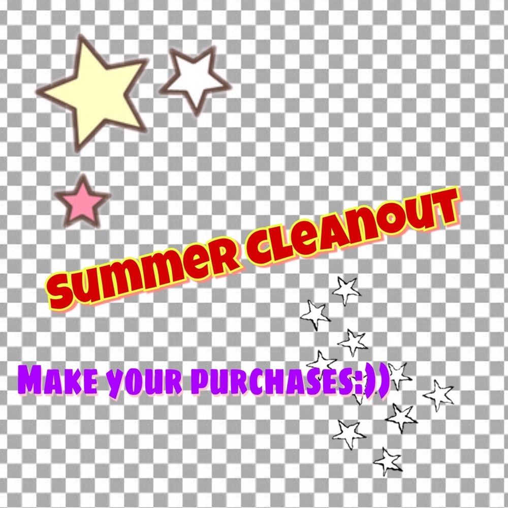 SUMMER CLEANOUT